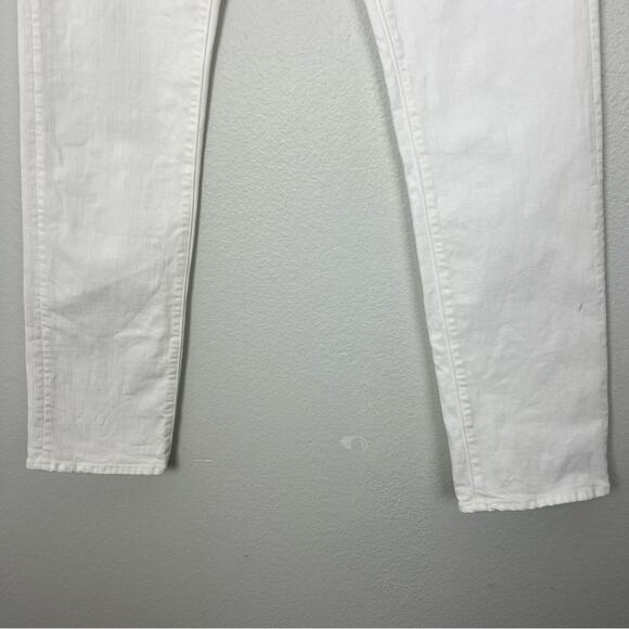 MOTHER MR | NEW Tooth & Nail The Neat White Jeans Straight Leg Neutral Summer 36 - Picture 12 of 13